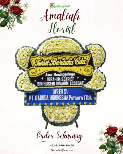 Papan Bunga Duka di Munduk